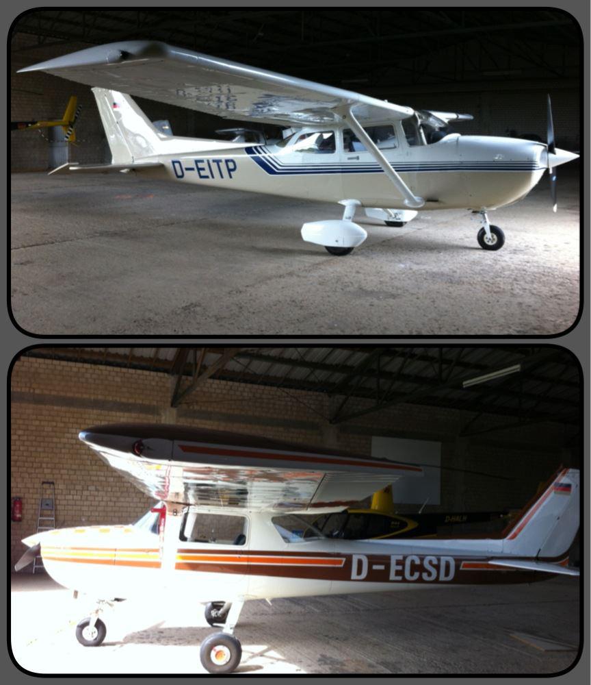 05.09.2012 Zwei Cessna vom Aeroclub Damme